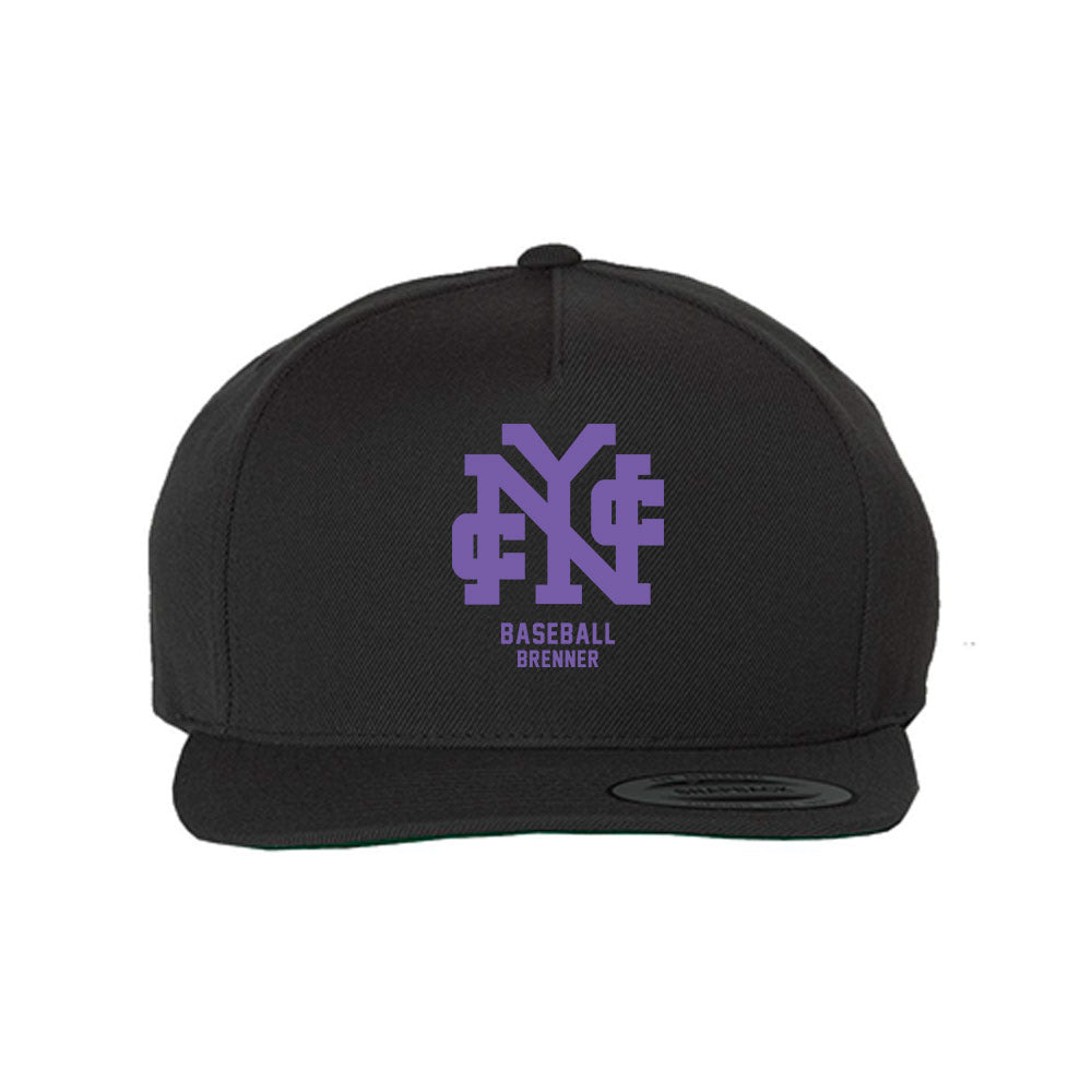 CCNY - NCAA Baseball : Jake Brenner - Snapback Hat-0