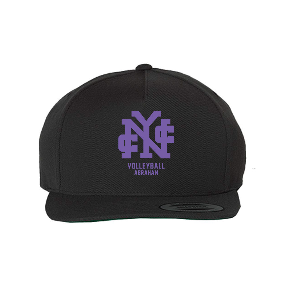 CCNY - NCAA Men's Volleyball : Alex Abraham - Snapback Hat-0