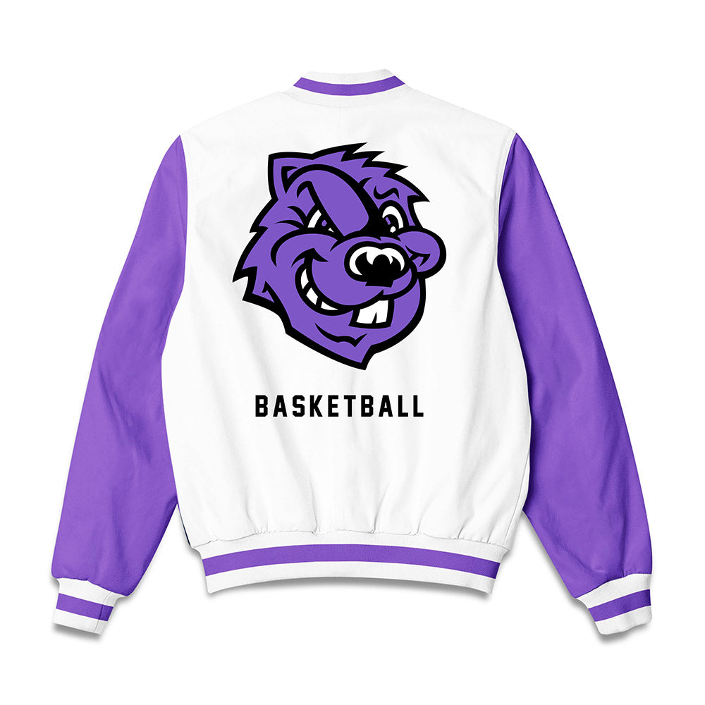CCNY - NCAA Men's Basketball : Camryn Reyes - Bomber Jacket-1