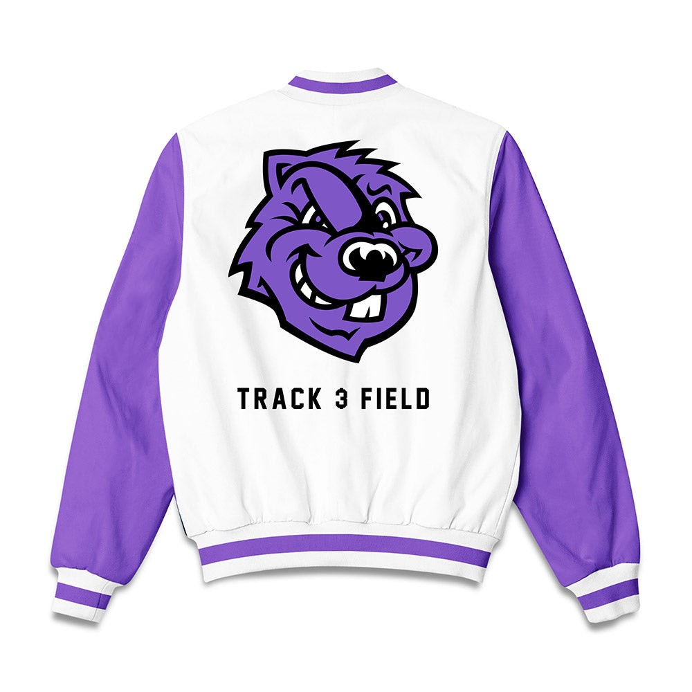 CCNY - NCAA Men's Track & Field : Tyler Gaston - Bomber Jacket-1