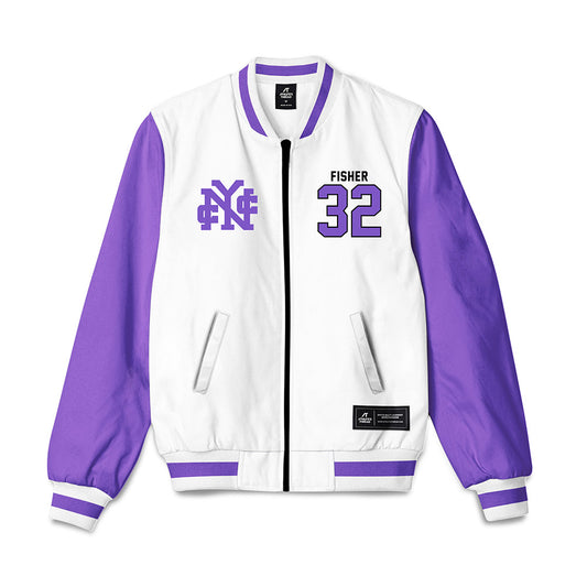 CCNY - NCAA Women's Basketball : Amanda Fisher - Bomber Jacket-0