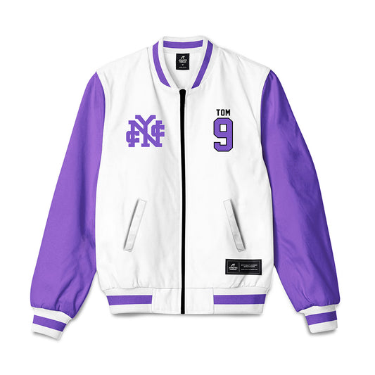 CCNY - NCAA Women's Volleyball : Nila Tom - Bomber Jacket-0