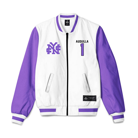 CCNY - NCAA Women's Soccer : Litsi Auquilla - Bomber Jacket-0