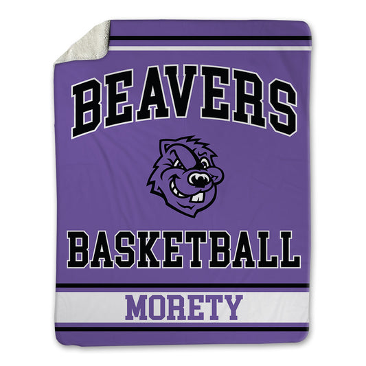CCNY - NCAA Men's Basketball : Justin Morety - Blanket-0