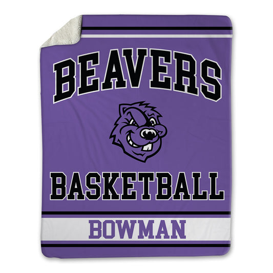CCNY - NCAA Men's Basketball : Michael Bowman - Blanket-0