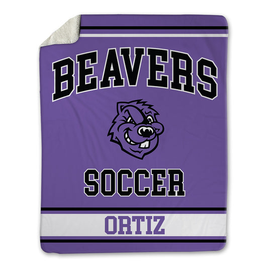 CCNY - NCAA Men's Soccer : Carlos Ortiz - Blanket-0