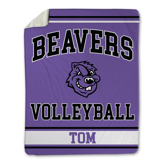CCNY - NCAA Women's Volleyball : Nila Tom - Blanket-0