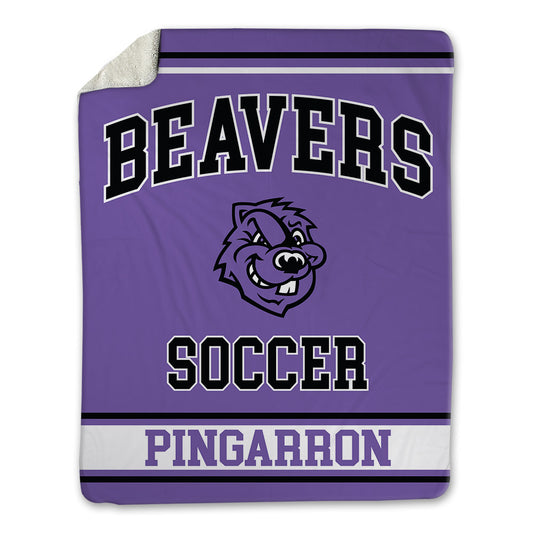 CCNY - NCAA Men's Soccer : Milton Pingarron - Blanket-0