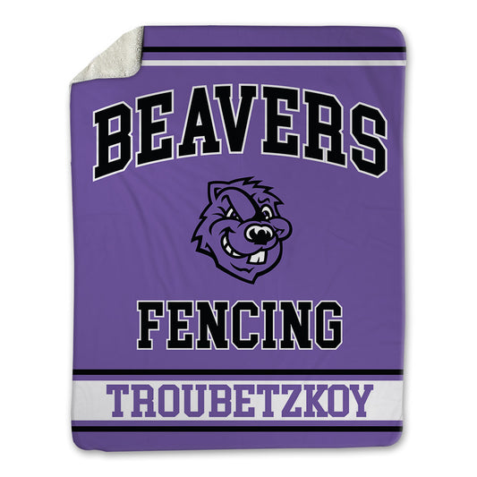 CCNY - NCAA Women's Fencing : Daniel Troubetzkoy - Blanket-0