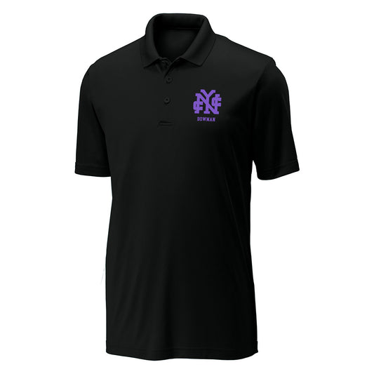 CCNY - NCAA Men's Basketball : Michael Bowman - Activewear Polo Shirt-0