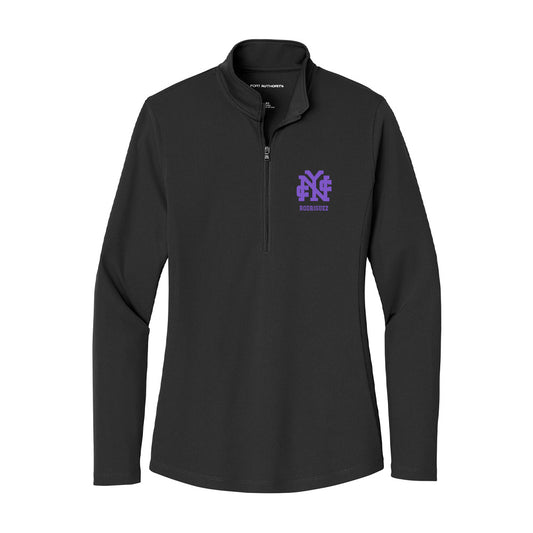 CCNY - NCAA Baseball : Alex Rodriguez - Women's Lightweight Quarter Zip Jacket-0