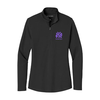 CCNY - NCAA Women's Fencing : Daniel Troubetzkoy - Women's Lightweight Quarter Zip Jacket-0