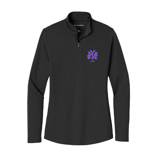 CCNY - NCAA Men's Volleyball : Bosco Dong - Women's Lightweight Quarter Zip Jacket-0