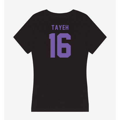 CCNY - NCAA Men's Volleyball : Mahmoud Tayeh - Women's V-Neck T-Shirt-1