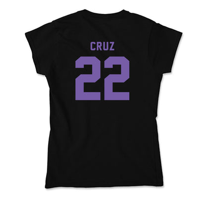 CCNY - NCAA Men's Basketball : Fabian Cruz - Soft Style Women’s T-Shirt-1