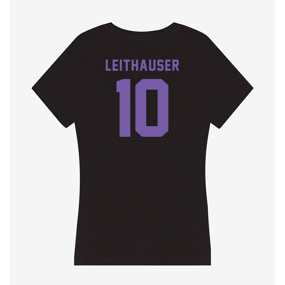 CCNY - NCAA Women's Soccer : Lennon Leithauser - Women's V-Neck T-Shirt-1