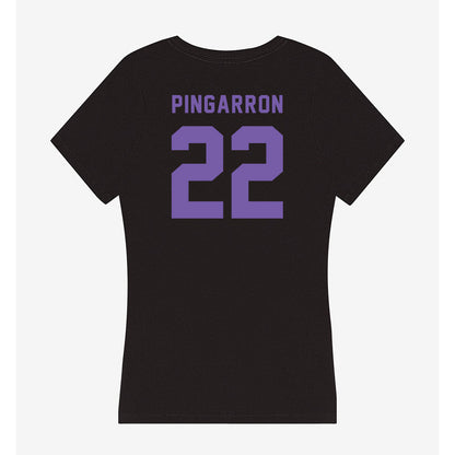 CCNY - NCAA Men's Soccer : Milton Pingarron - Women's V-Neck T-Shirt-1