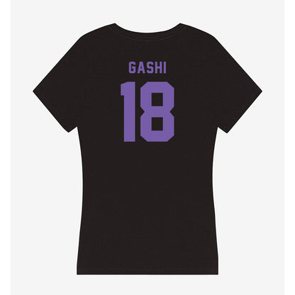 CCNY - NCAA Women's Soccer : Elsa Gashi - Women's V-Neck T-Shirt-1