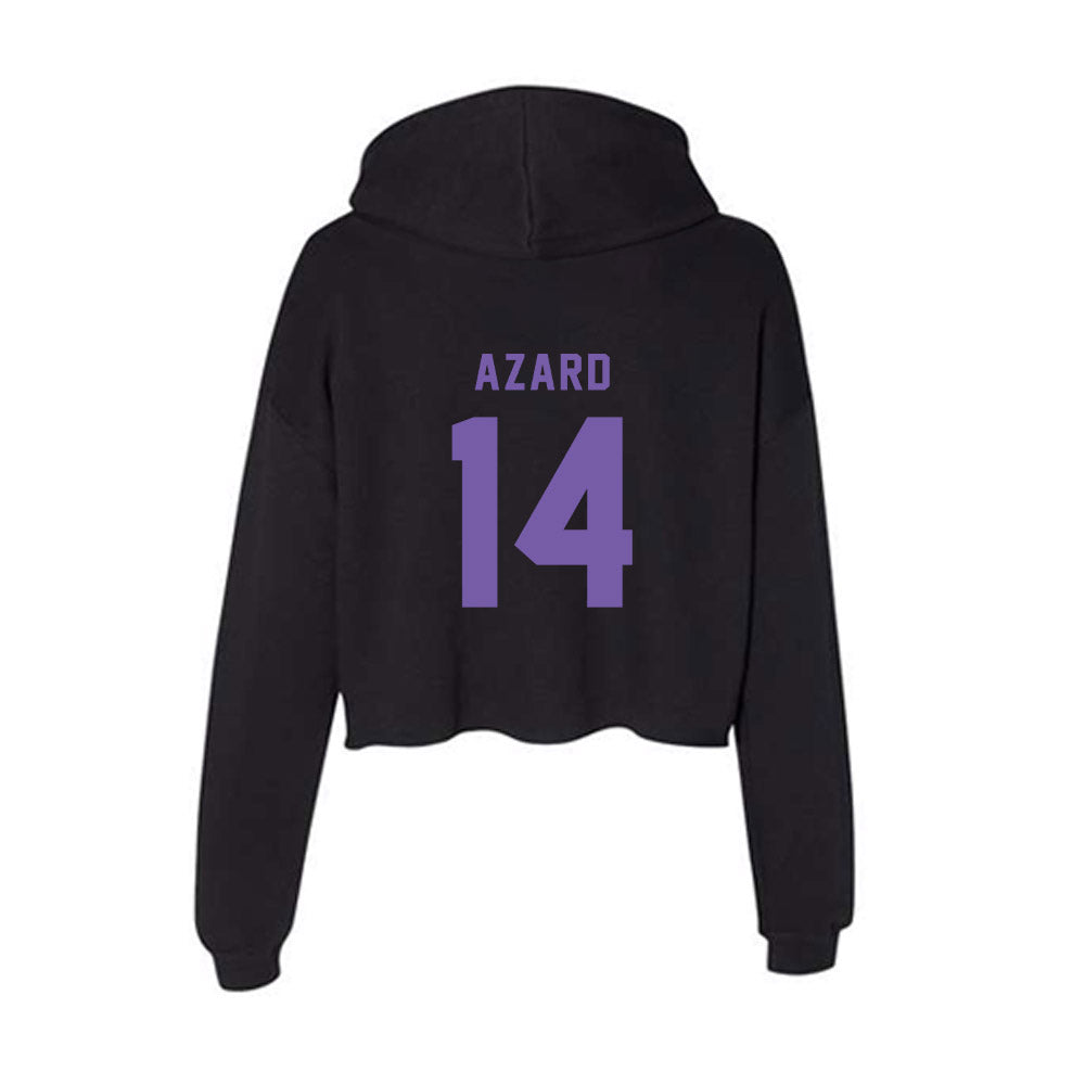 CCNY - NCAA Men's Soccer : Kelly Azard - Women's Crop Fleece Hoodie-1