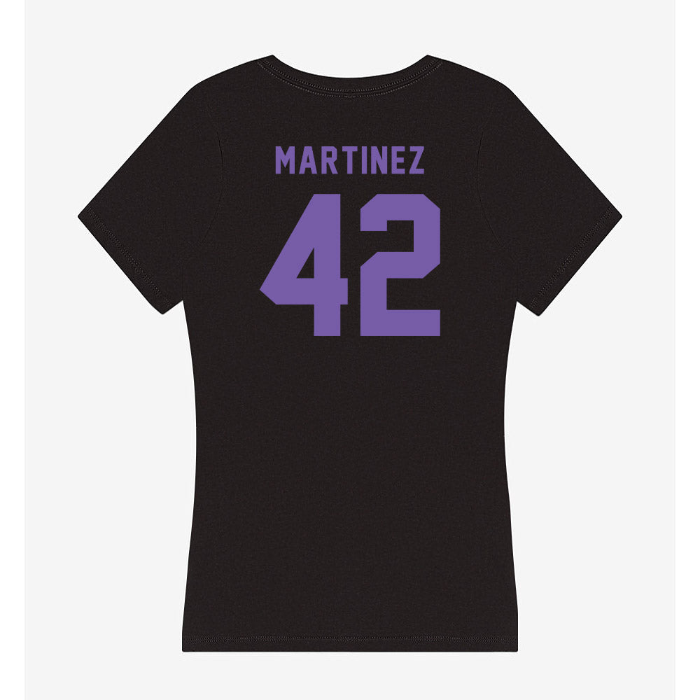 CCNY - NCAA Baseball : Manuel Martinez - Women's V-Neck T-Shirt-1