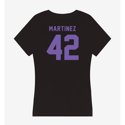 CCNY - NCAA Baseball : Manuel Martinez - Women's V-Neck T-Shirt-1
