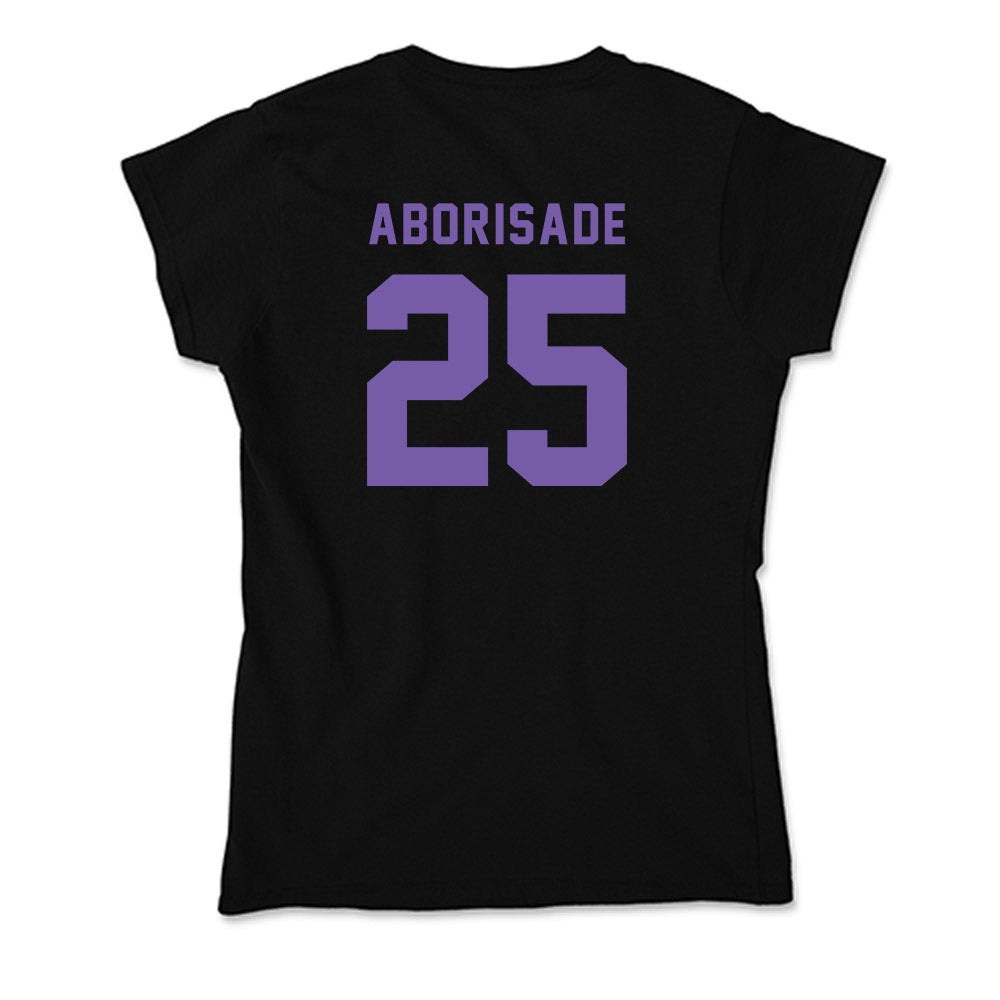 CCNY - NCAA Men's Basketball : Olabanjo Aborisade - Soft Style Women’s T-Shirt-1