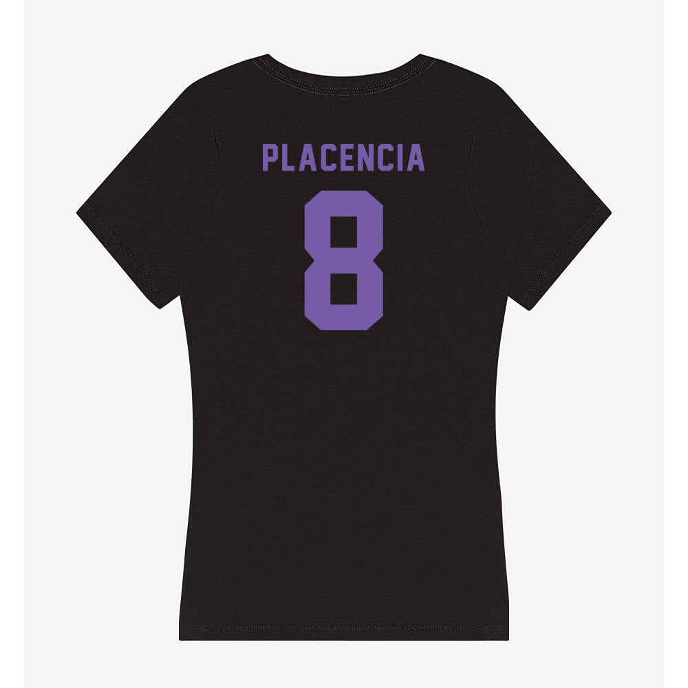 CCNY - NCAA Women's Soccer : Marjorie Placencia - Women's V-Neck T-Shirt-1