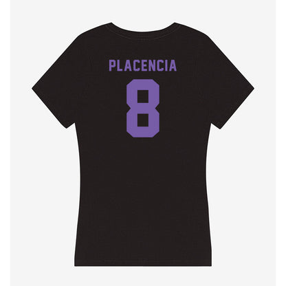 CCNY - NCAA Women's Soccer : Marjorie Placencia - Women's V-Neck T-Shirt-1