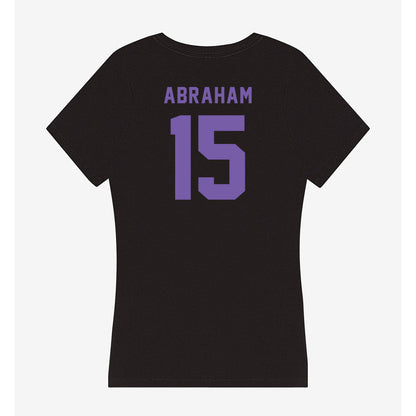 CCNY - NCAA Men's Volleyball : Alex Abraham - Women's V-Neck T-Shirt-1