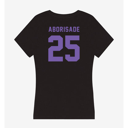 CCNY - NCAA Men's Basketball : Olabanjo Aborisade - Women's V-Neck T-Shirt-1