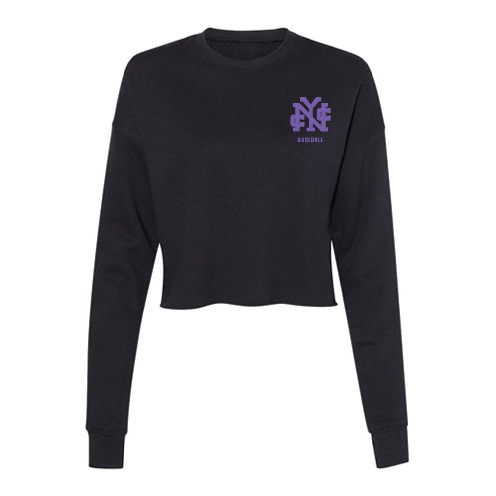 CCNY - NCAA Baseball : Alex Rodriguez - Women's Cropped Crew Fleece-0