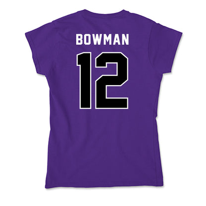 CCNY - NCAA Men's Basketball : Michael Bowman - Soft Style Women’s T-Shirt-1