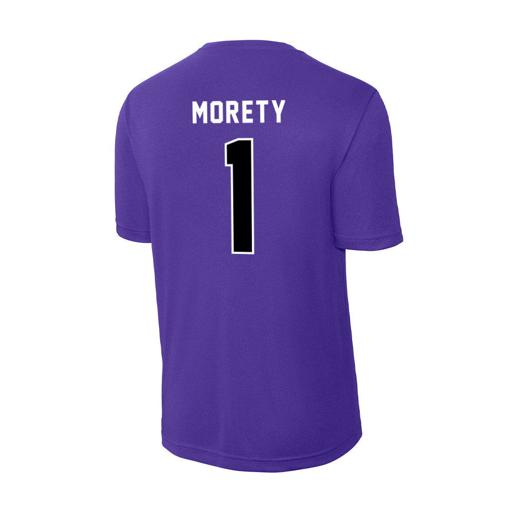 CCNY - NCAA Men's Basketball : Justin Morety - Activewear T-Shirt-1