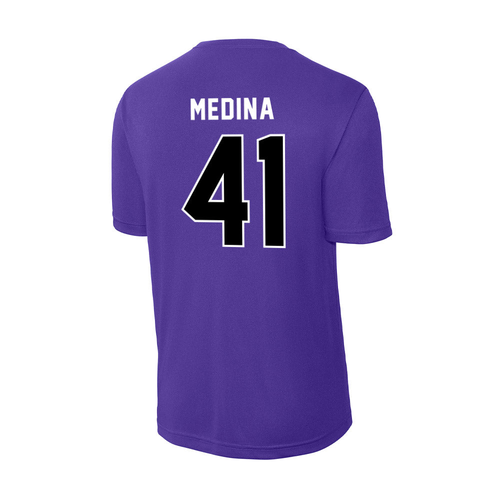 CCNY - NCAA Baseball : Justin Medina - Activewear T-Shirt-1