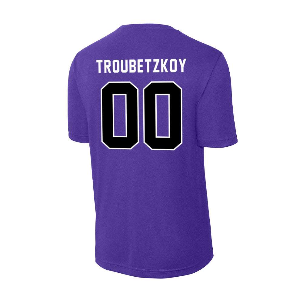 CCNY - NCAA Women's Fencing : Daniel Troubetzkoy - Activewear T-Shirt-1