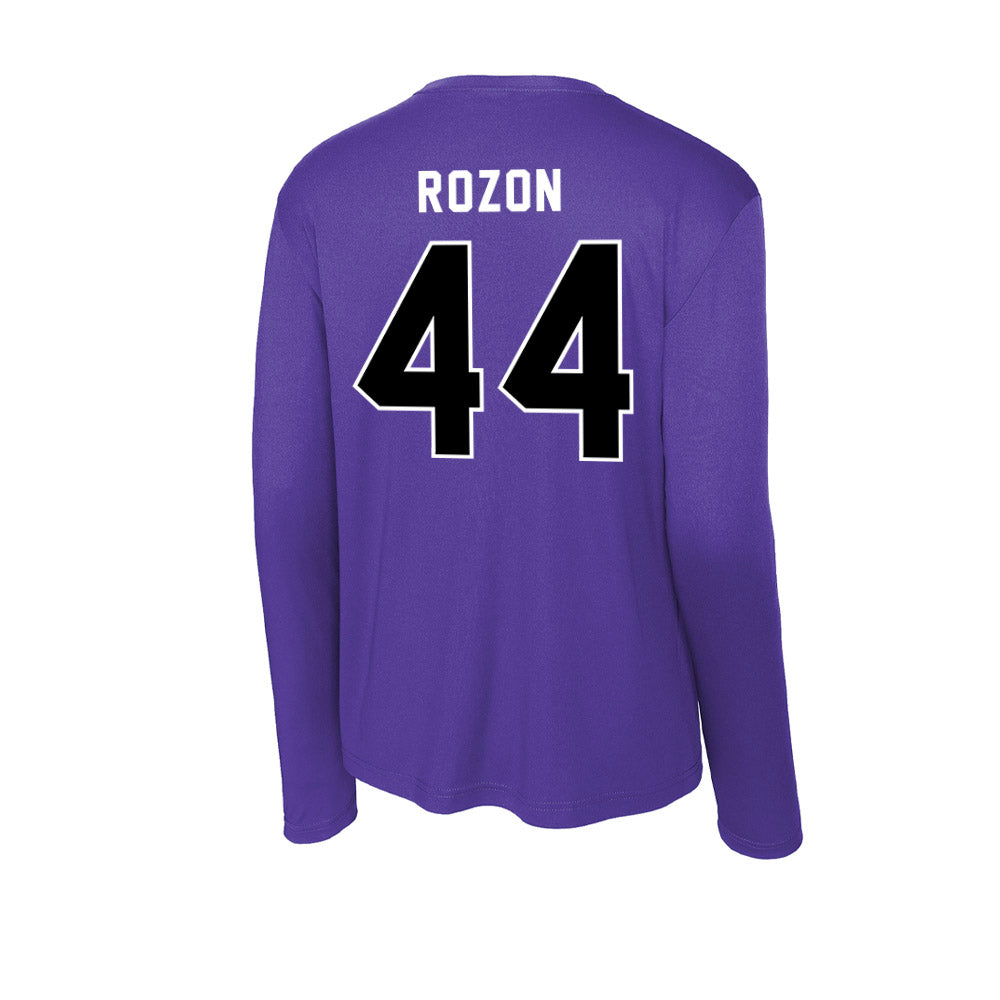 CCNY - NCAA Baseball : Alexander Rozon - Activewear Long Sleeve T-Shirt-1