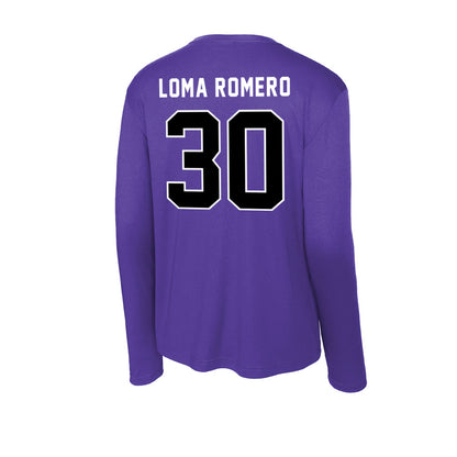 CCNY - NCAA Women's Basketball : Yazmin Loma Romero - Activewear Long Sleeve T-Shirt-1