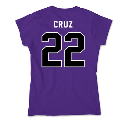 CCNY - NCAA Men's Basketball : Fabian Cruz - Soft Style Women’s T-Shirt-1