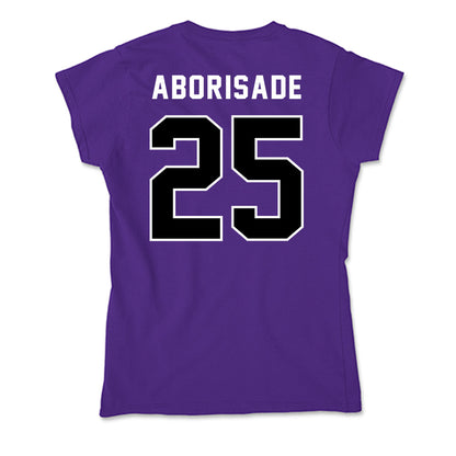 CCNY - NCAA Men's Basketball : Olabanjo Aborisade - Soft Style Women’s T-Shirt-1