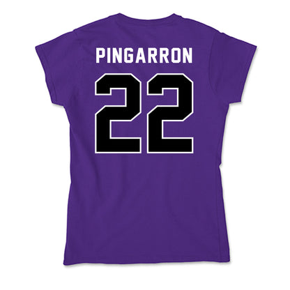 CCNY - NCAA Men's Soccer : Milton Pingarron - Soft Style Women’s T-Shirt-1