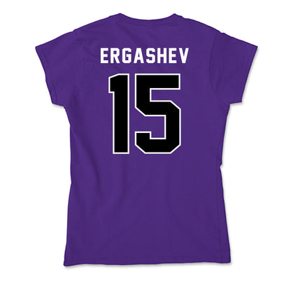 CCNY - NCAA Men's Basketball : Komron Ergashev - Soft Style Women’s T-Shirt-1