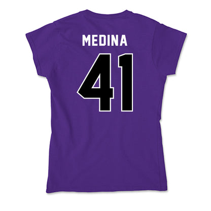 CCNY - NCAA Baseball : Justin Medina - Soft Style Women’s T-Shirt-1