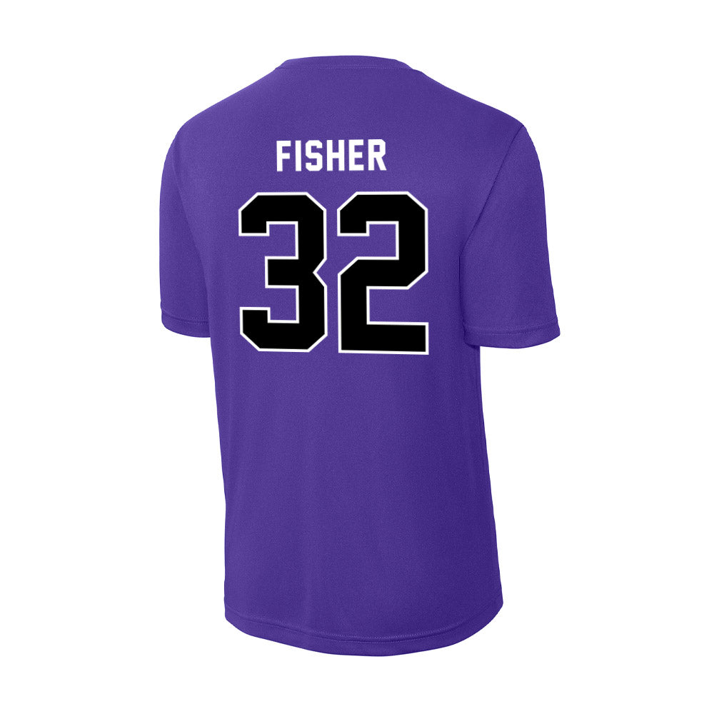 CCNY - NCAA Women's Basketball : Amanda Fisher - Activewear T-Shirt-1