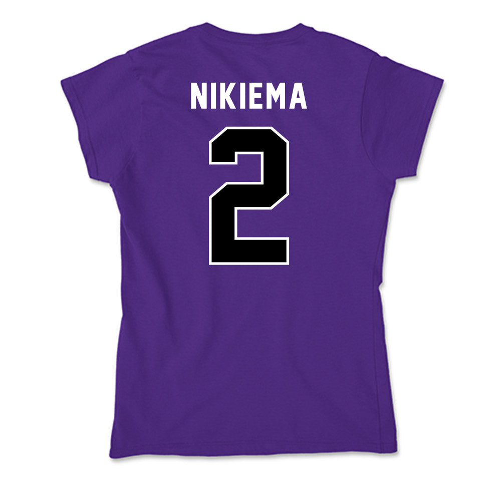 CCNY - NCAA Men's Basketball : Yassin Nikiema - Soft Style Women’s T-Shirt-1