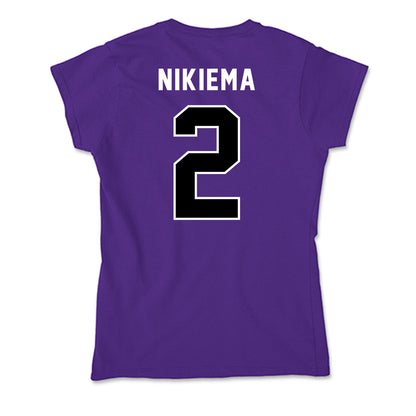 CCNY - NCAA Men's Basketball : Yassin Nikiema - Soft Style Women’s T-Shirt-1