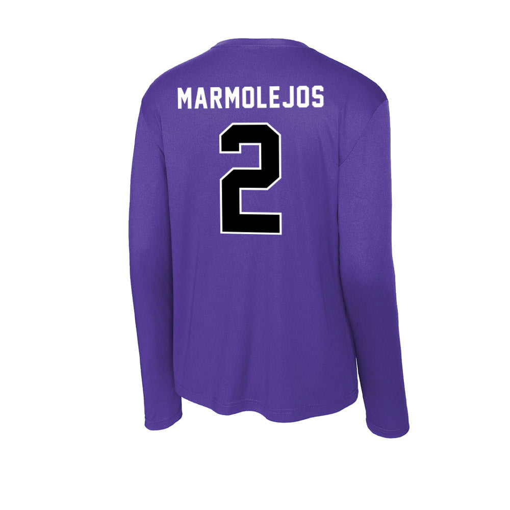 CCNY - NCAA Baseball : Eric Marmolejos - Activewear Long Sleeve T-Shirt-1