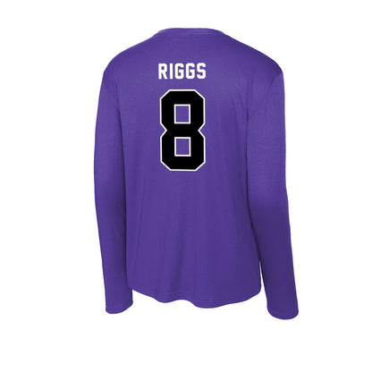 CCNY - NCAA Baseball : Caden Riggs - Activewear Long Sleeve T-Shirt-1
