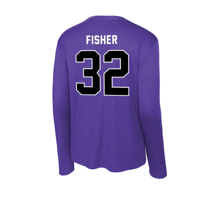 CCNY - NCAA Women's Basketball : Amanda Fisher - Activewear Long Sleeve T-Shirt-1