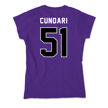 CCNY - NCAA Baseball : Frank Cundari - Soft Style Women’s T-Shirt-1