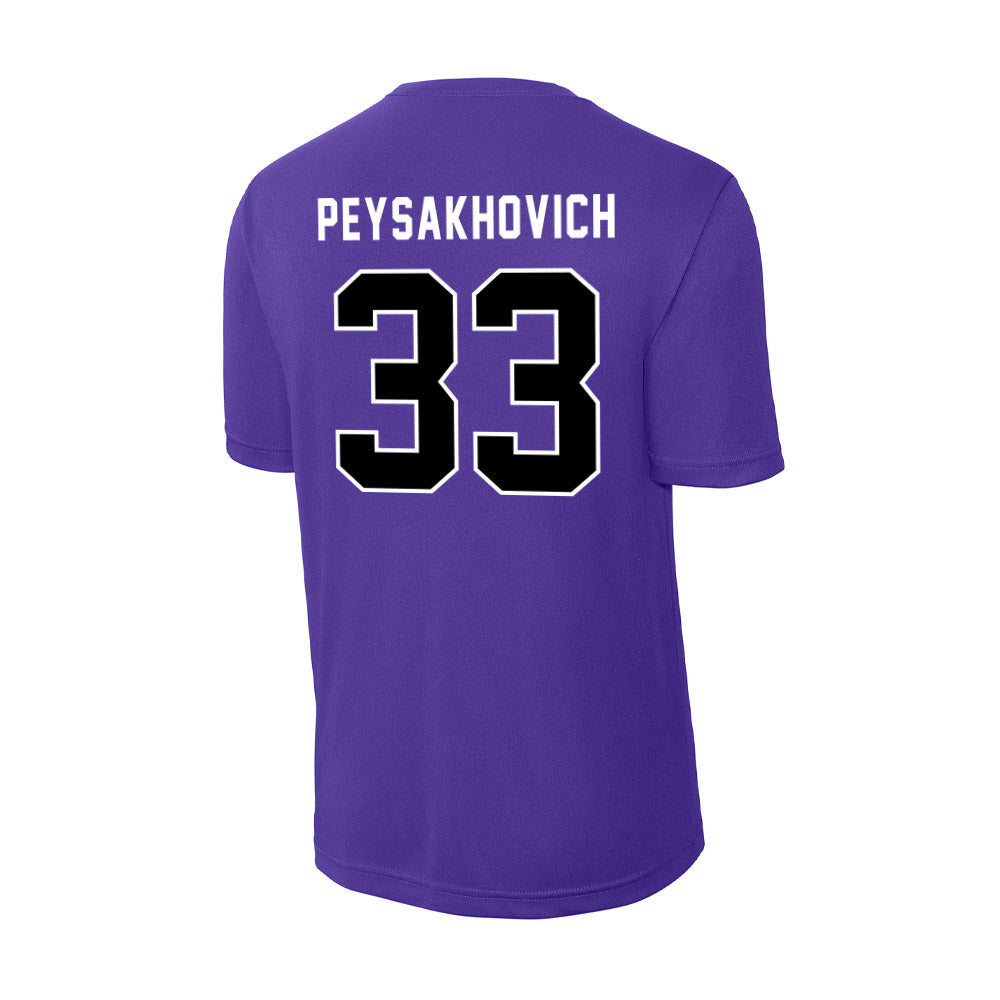 CCNY - NCAA Men's Basketball : Zachary Peysakhovich - Activewear T-Shirt-1
